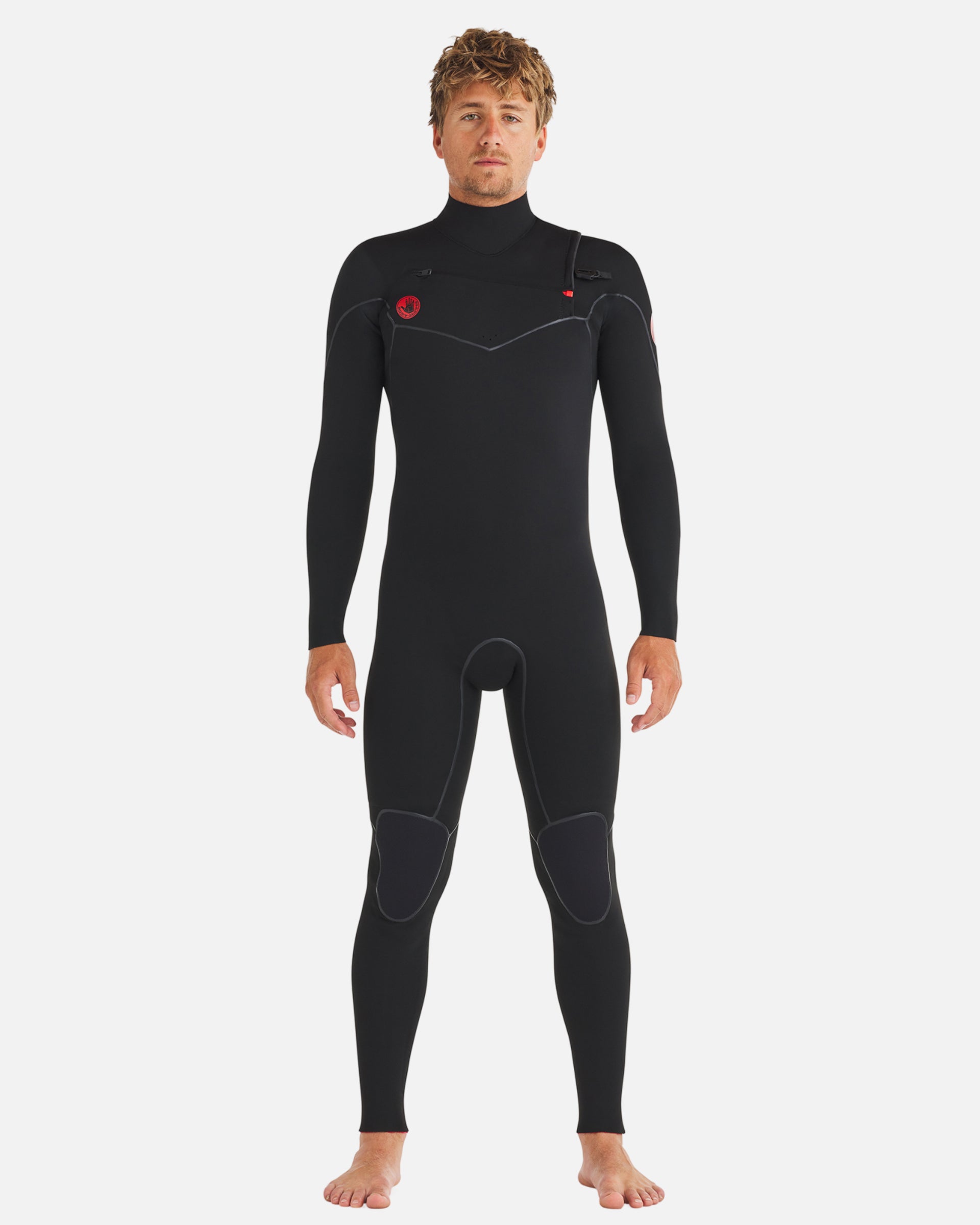 Body Glove Men's 3/2mm Red Cell Chest-Zip Fullsuit Wetsuit
