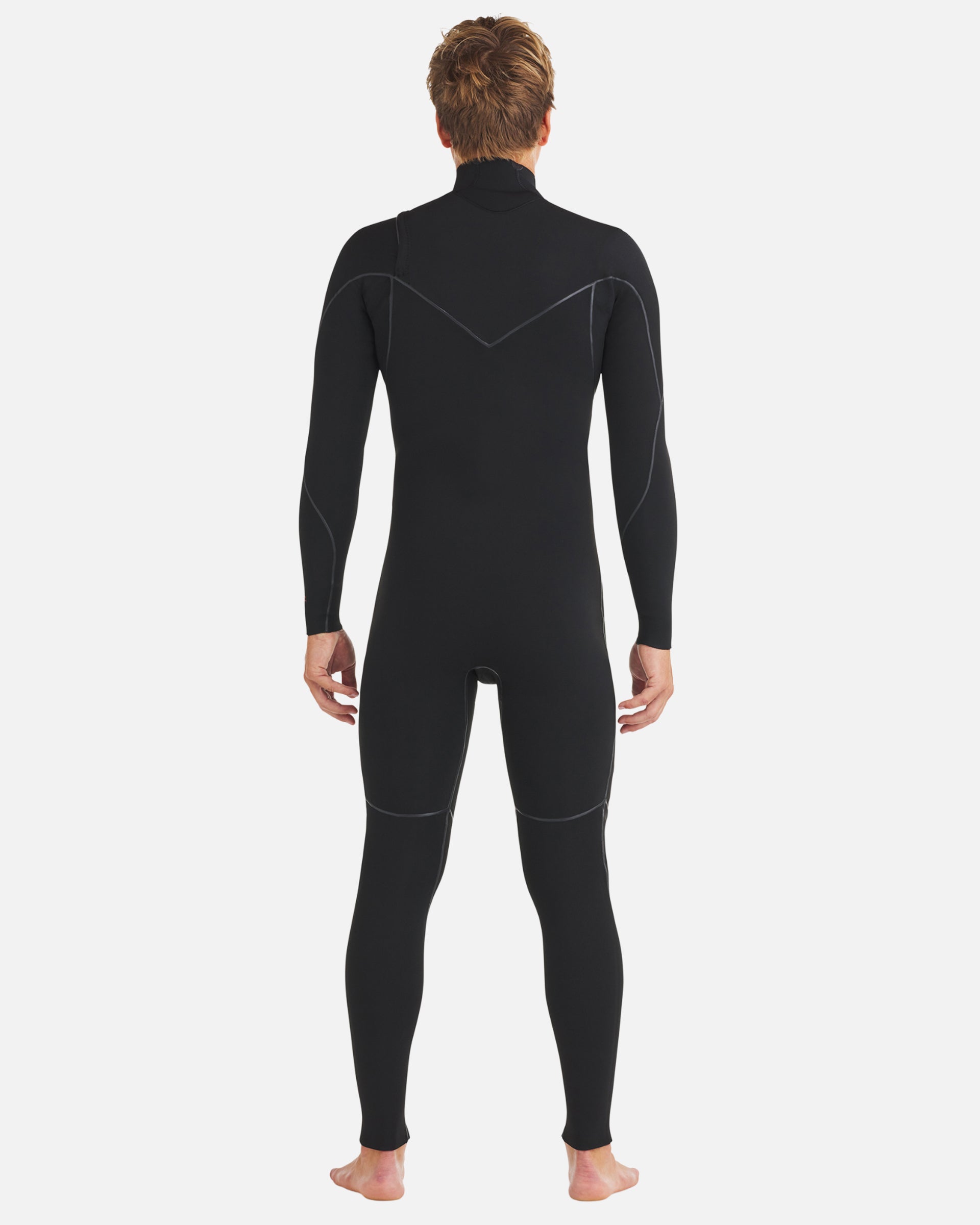 Body Glove Men's 4/3mm Red Cell Chest-Zip Fullsuit - Black