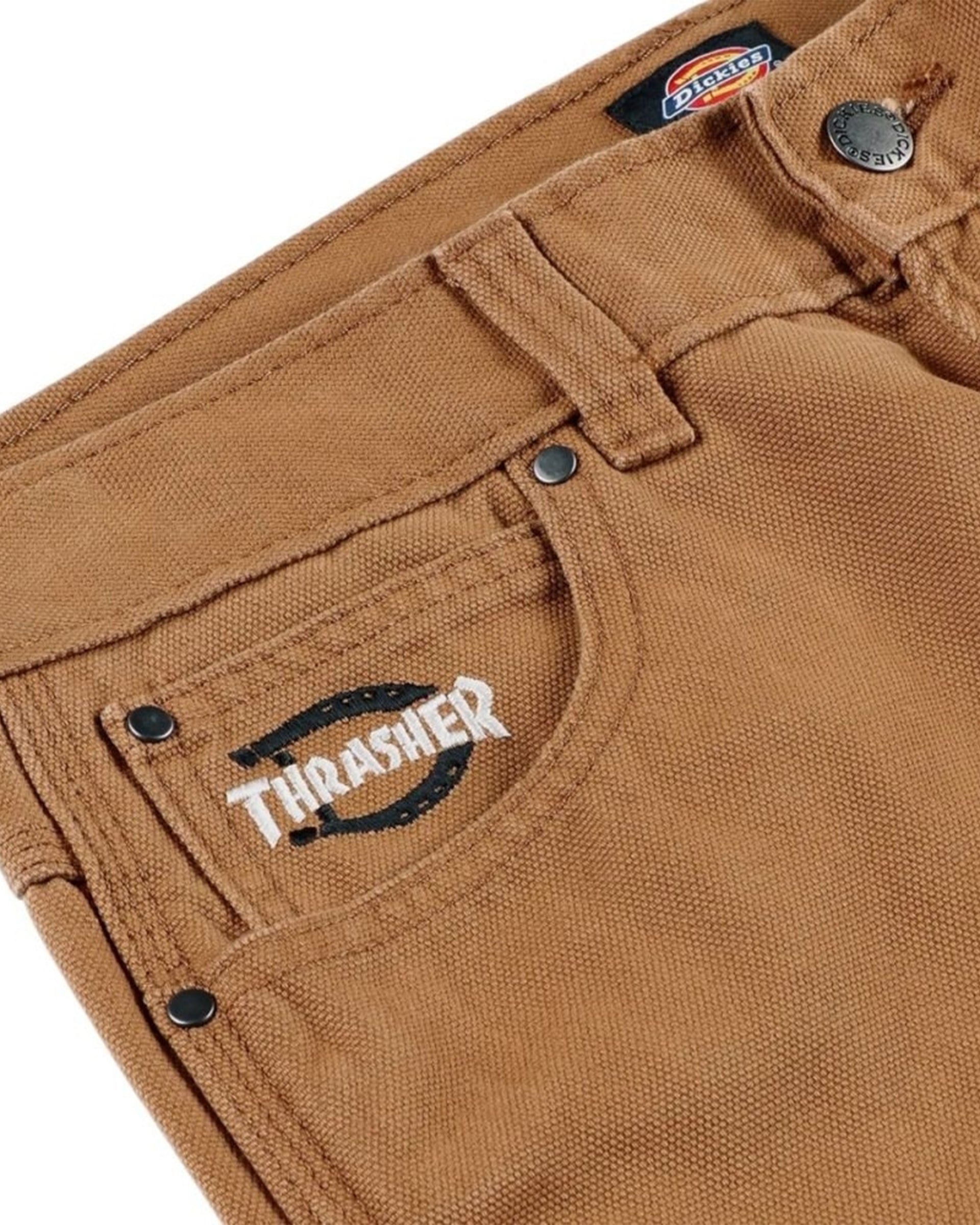 Dickies x Thrasher Pants - Duck Brown