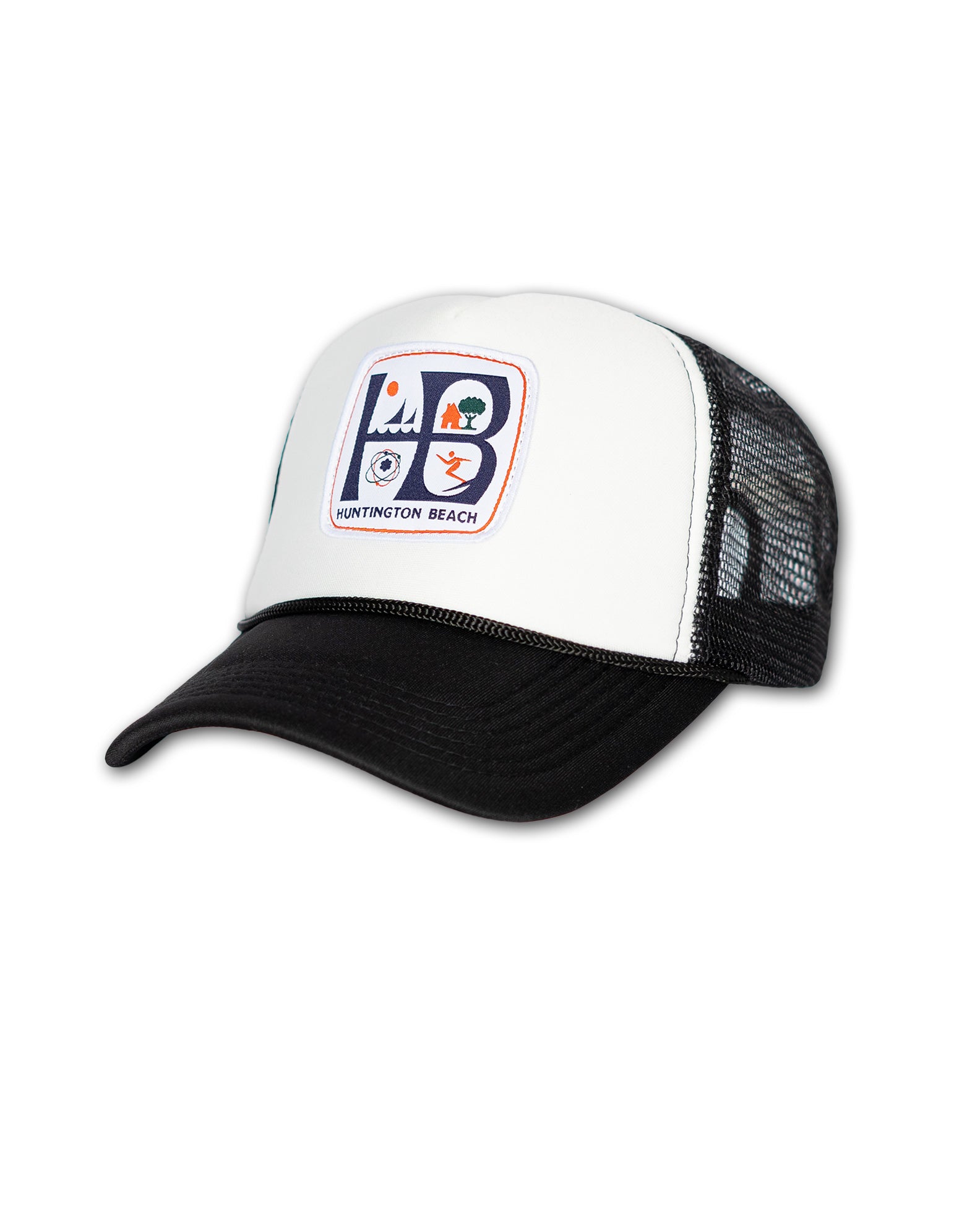 HB Logo Trucker Hat 25' - Black/White
