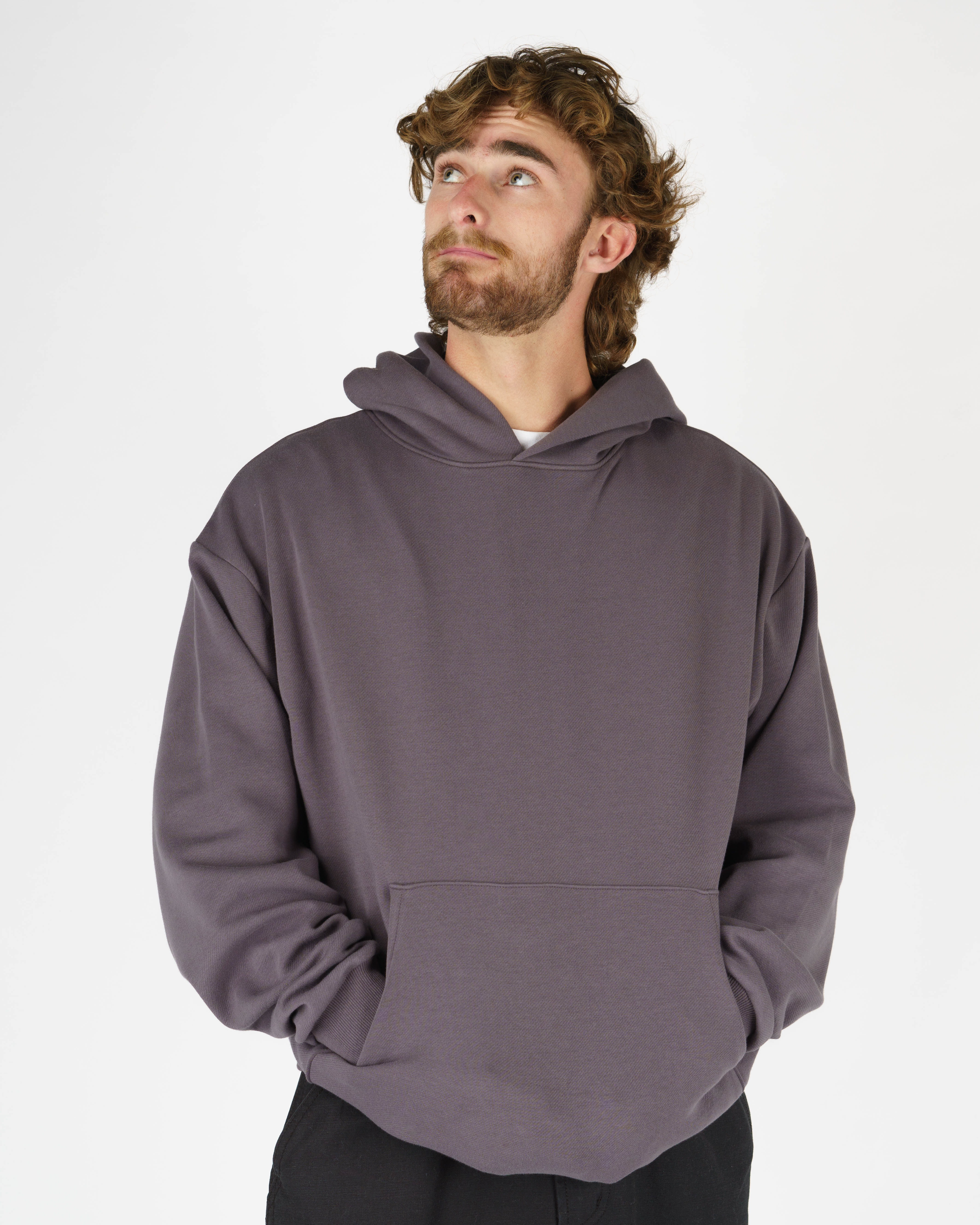 James L/S Pullover Hoodie - Dark Grey