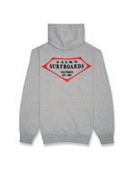 Retro Lam Classic Pullover Hoodie - Heather Grey