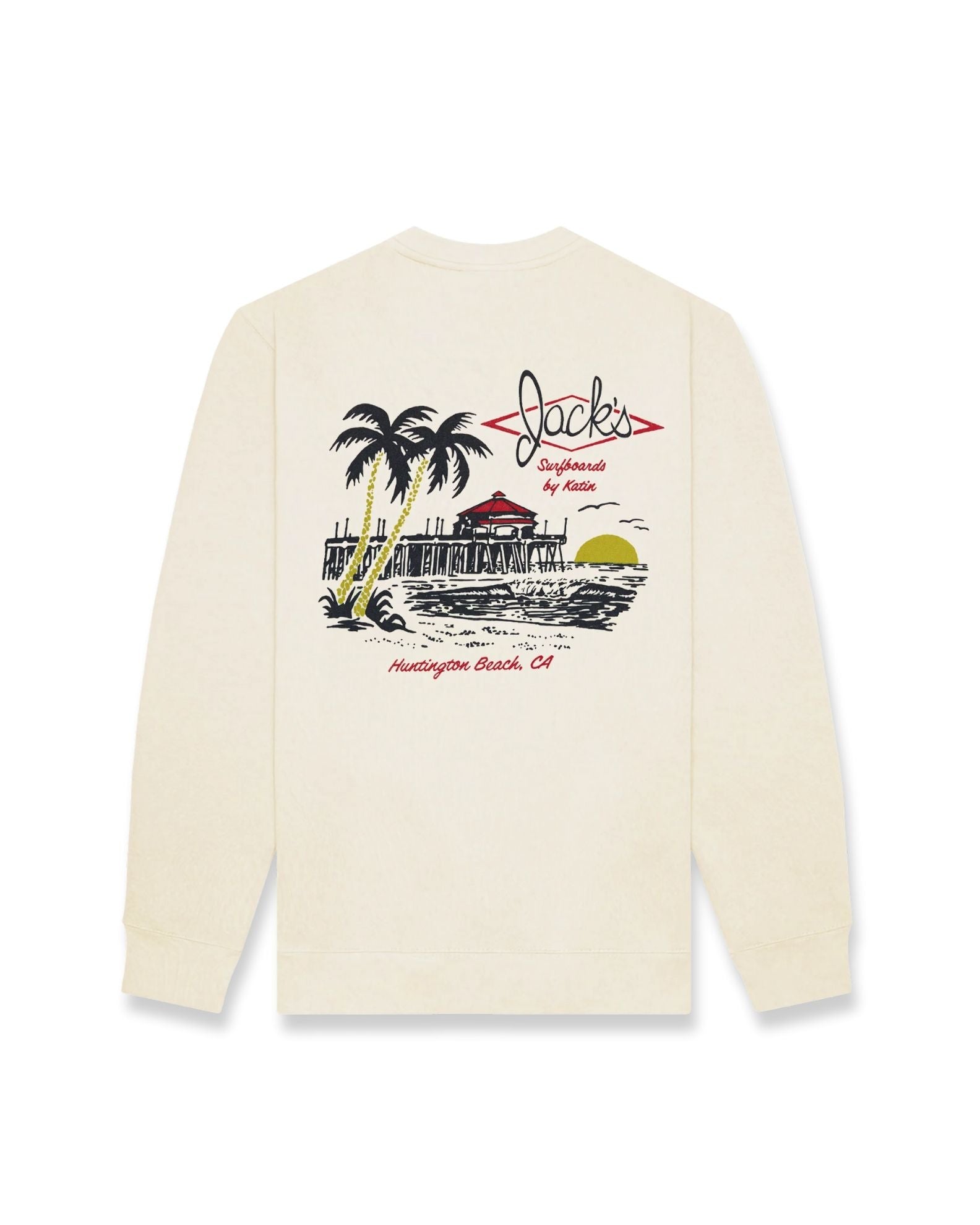 Katin x Jack's North Side Crewneck Sweatshirt - Natural